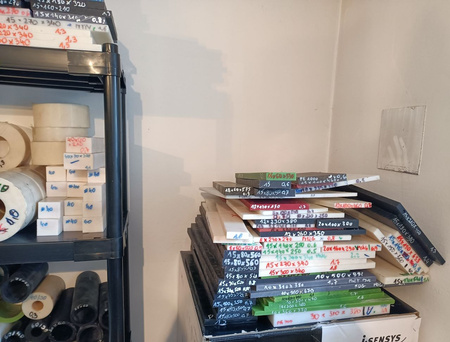 Płyta boramid czerwona - formatki