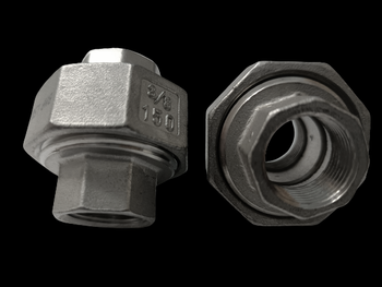 Śrubunek gwint wewnętrzny/gwint wewnętrzny stal kwasoodporna gat. 316