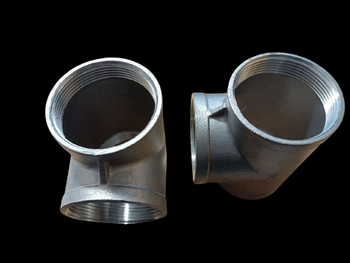 Trójnik z gwintem wewnętrznym stal kwasoodporna gat. 316