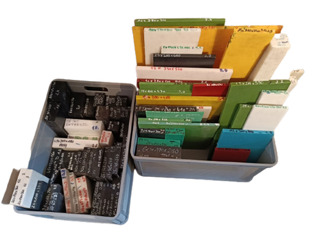 Płyta boramid czarna - formatki