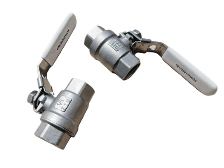 Zawór kulowy stal kwasoodporna gat. 316