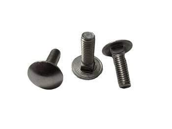 Śruba zamkowa M5 - srebrna, stal kwasoodporna gat. A2