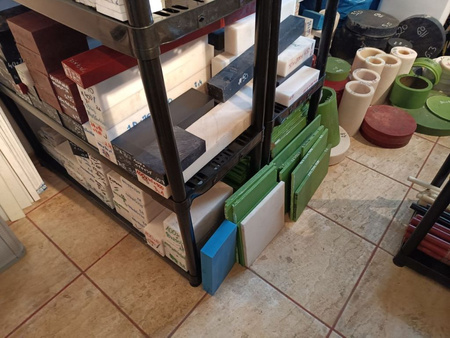 Płyta boramid biała - formatki