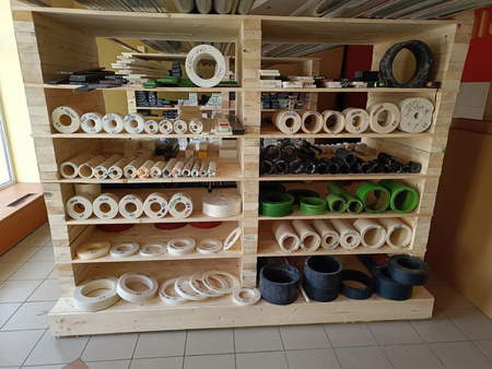 Rura boramid zielona - formatki