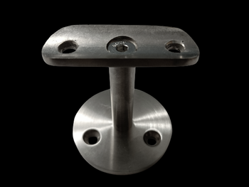 Uchwyt prosty do rury 42,4 stal kwasoodporna A4