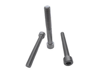 Śruba łeb walcowy M6 - imbus - srebrna, stal kwasoodporna gat. A2