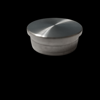 Zaślepka poręczy balustrada płaska 42,4 mm stal kwasoodporna A4