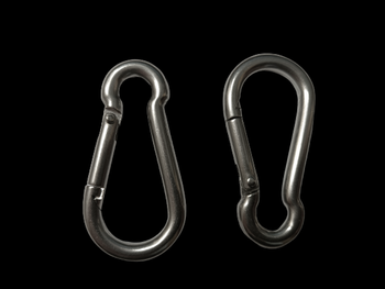 Karabińczyk stal kwasoodporna A2