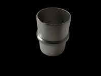 Łącznik - mufa do rury 42,4 stal kwasoodporna A4