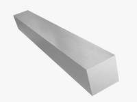 Pręt aluminiowy kwadratowy 30X30 gat. 6060